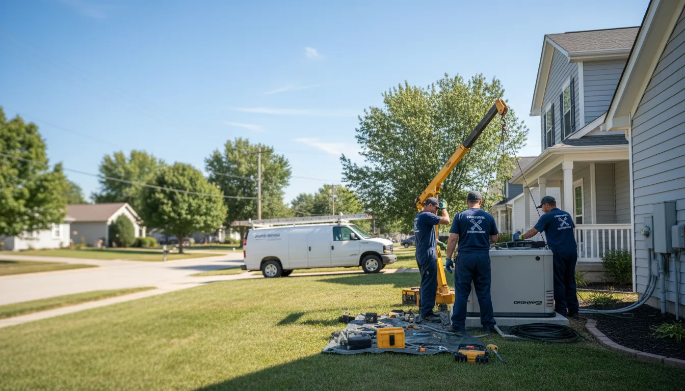 Generator Installation in East Concord, NY near me